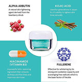 Evagloss Lightening Cream Dark Spot Corrector For Face, Underarm and Body, 1.7 Fl Oz