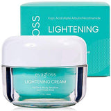 Evagloss Lightening Cream Dark Spot Corrector For Face, Underarm and Body, 1.7 Fl Oz