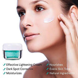 Evagloss Lightening Cream Dark Spot Corrector For Face, Underarm and Body, 1.7 Fl Oz