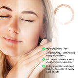 Evagloss Kojic Acid Serum with Arbutin for Face and Body - Best Natural and Gentle Treatment for Skin Discoloration for All Skin Types, 1oz.